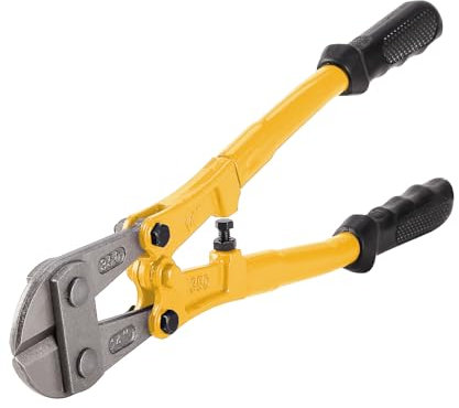 Bates- Bolt Cutter, 14, Yellow, Chain Lock Cutter Heavy Duty, Bolt Cutters Heavy Duty for Locks, Screw Cutter, Chain Link Fence Cutter, Bolt and Wire Cutter, Chain Lock Cutters, Bolt Cutter Tool