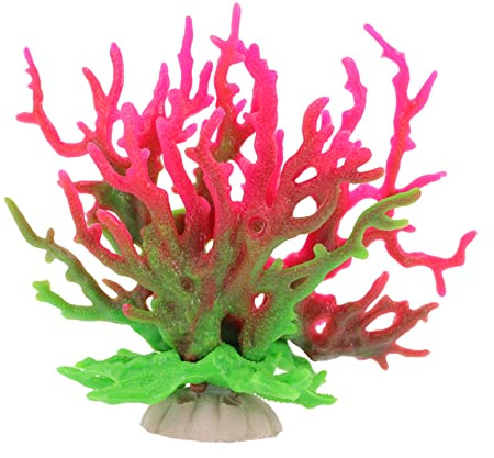 POPETPOP Corail Artificiel Décor Aquarium Branche de Simulation Décor Paysage sous-Marin