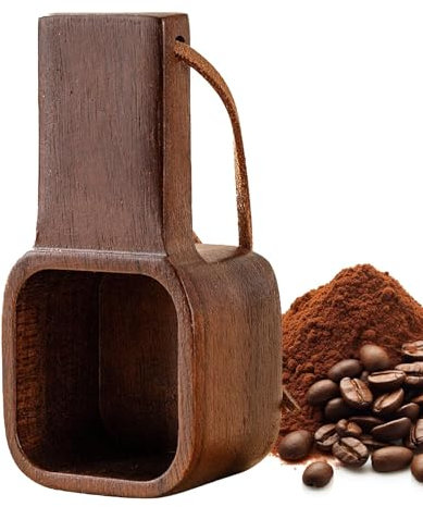 Pala para café - Cuchara dosificadora para café de madera | Paleta de