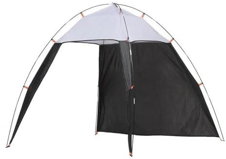 BDXMKS Zeltplane Leichtes Sonnenschutzzelt mit UV-Schutz, wasserdicht, for den Außenbereich, Baldachin, Strandmuschel, Sonnenschutzzelt for Angeln, Camping, Reisen, Dropship(Black Gray)