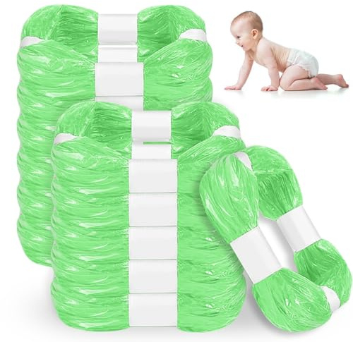GIBOHOM 12 Recambios Contenedor de Pañales, Recambios de Papelera Pañales Bebe 4 Capas Engrosadas, Bolsas de Contenedor Pañales Compatibles con AngelCare, Litter Locker (Compatible con Todos）