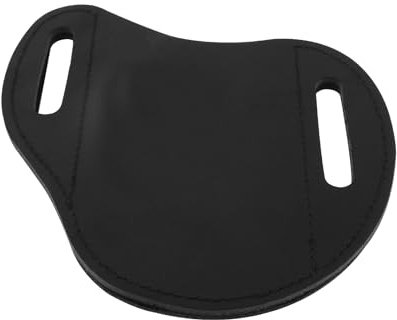 Be In Your Mind 1x Leather K-nife Pouch Compatible with EDC, Compact Folding K-nife Holder with Sheath for Belt, Pocket, and Tactical Use