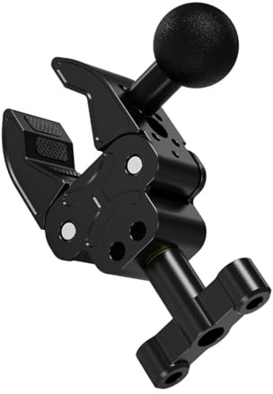 Multifunktionell superklämma tång klämma för DSLR stativ monopod ljusfäste telefon monitor hållare 1/4 tum gänga justerbar vinkel kameraklämma för utomhus