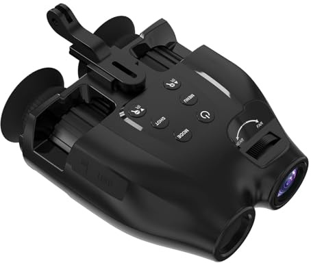 Jumelles De Vision Nocturne 1080p FHD pour La Chasse Professionnelle en Plein Air L'observation Longue Distance