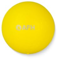 AFH Premium Schaumstoffball mit Coating | Gelb | Verschiedene Größen