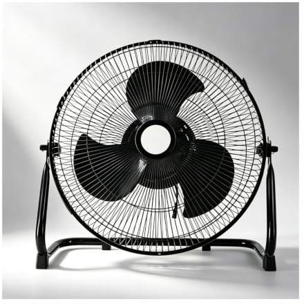 HBOOMOEM Ventiladores de Suelo, Ventilador Industrial de Pie, Cuenta Con Ajuste de Flujo de Aire de Tres Velocidades; Adecuado para Almacenes, Talleres y FáBricas