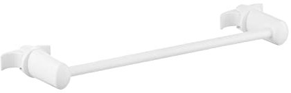 Handy Linear 315 - portasciugamano Senza Foro per Bagno, autoavvitanti al termoarredo tubolare multicolonna Senza forare - Made in Italy - Bianco