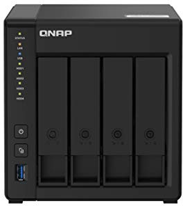 QNAP TS-451D2 NAS Tower Ethernet/LAN J4025 Noir