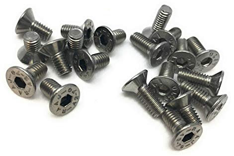 20 Stück M3 NACH AUSWAHL Senkkopfschrauben Edelstahl DIN 7991 Senkkopf Innensechskant A2 V2A VA (Länge 10 mm)