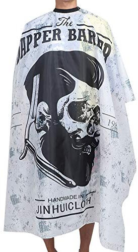 Alvinlite Mantello Professionale per Parrucchiere Mantello per tingere i Capelli Grembiule per Taglio di Capelli per Uso Domestico del Negozio di Barbiere