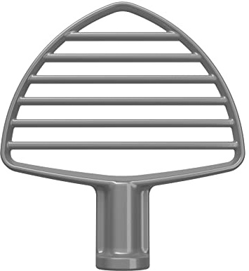 KitchenAid Pastry Tilt Head Stand Mixer Beater Attachment, Silver