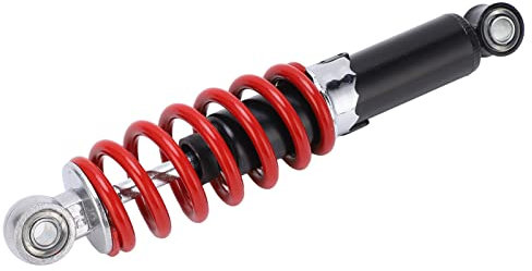 Akozon Ammortizzatore Ad Aria per Moto da 250 Mm / 9,8 Pollici Sospensione Posteriore 5 Marce Regolabili Universale per ATV Kart da 50cc‑125cc