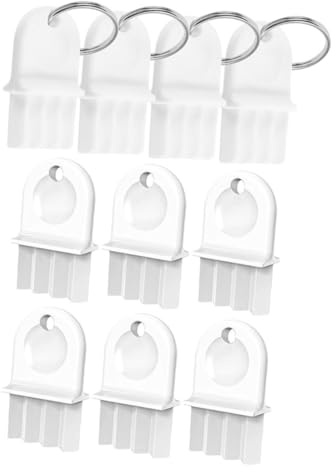 Ersatzschlüssel Für Toilettenpapierspender 10er-Pack Weiße Schlüssel Für Universellen Papierhandtuchspender