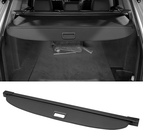Motoforti Cubierta De Carga Retráctil Para Maletero Para BMW X5 07-18 1pc | Fibra De Carbono, Aleación De Aluminio, Barra 1: 123.5cm, Barra 2: 116cm, Pantalla De Privacidad, Instalación Fácil