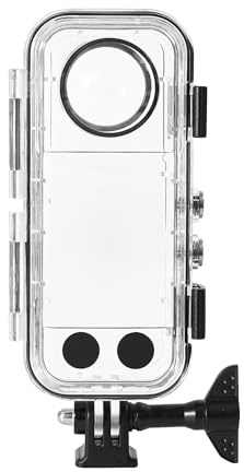 Für Insta360 X3 Tauchkoffer, unsichtbare Tauchtasche für Insta 360 x3 Action-Kamera, wasserdicht, 45 m, Unterwasser-Tauch-Schutzhülle mit Halterung für 360 One x3 Zubehör