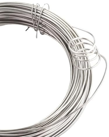 Stahlseil 10 m/Rolle 0,3–1 mm Edelstahldraht zur Schmuckherstellung, Perlendraht, Schmuckschnur, Schnur for Basteln, Stahldraht Drahtseil(0.5mm)