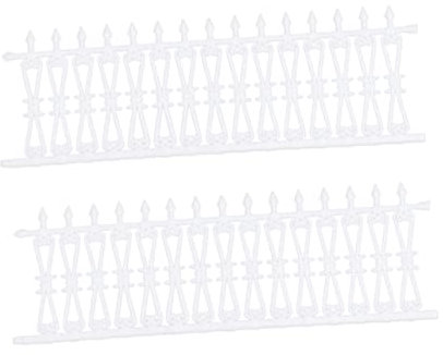 CLISPEED 1m Recinzione in Plastica Per Tavolo Da Sabbia Da Giardino Fai Da Te Da Cortile Decorativa Materiali