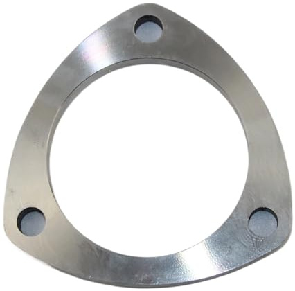 tubos de escape Brida de acero inoxidable 304 universal de 51 mm, 63 mm y 76 mm, brida móvil soldada de 3 orificios usada(51mm)