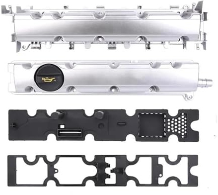 motorcylinderhuvuden bil Packning För Motorinsugnings- Och Avgasventil I Aluminium Med Lockkåpa För Citroen C4 C5 För Peugeot 307 308 408 508 3008