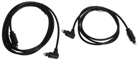 RASTKY Cavo Ottico da 90 Gradi Cavo in Fibra Ottica Digitale Ad Alta Risoluzione per Altoparlante TV Bar Ricevitore AV da 1,1 M, qualità Superiore per Home Theater