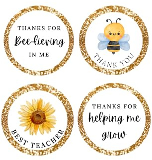 edible 20 x Thank you teacher SCHOOL LEAVERS - wafer Cupcake toppers - champagne flute drink toppers -NOT-PRECUT - Helping me Grow
