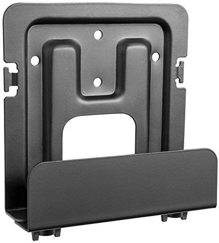 RICOO Universal Halterung für IP-TV Set Top Boxen Wandhalterung Z0601 für Mediageräte Television Befestigung Smart TV Streaming Box Media Player Festplatten Sat Boxen