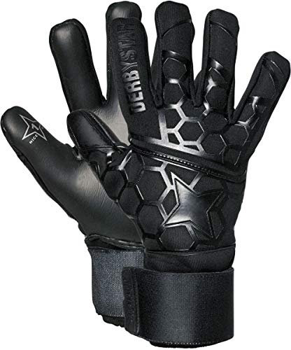 Derbystar APS Legend V20 Handschuhe Schwarz Pink Grün 9