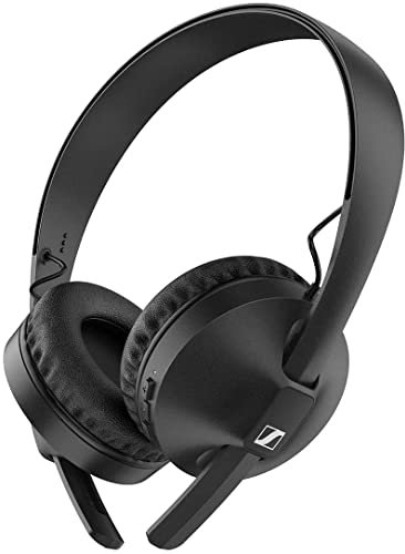 Sennheiser HD 250BT Bluetooth 5.0 Wireless Headphones with AAC, aptX™, aptX™ Low Latency, Converter Technology and Built-in Microphone, 25 Hours Battery Life, USB-C Quick Charge - Black