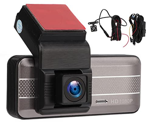 Vomeko 3.16in Car DVR Dash Camera,Car Camcorder,Car Camera, 1080P Rear View Video Recorder 120° Wide Angle Night Vision
