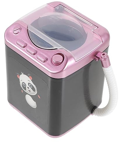 SAFIGLE Kleiner Elektrische Make Up Waschmaschine Bürstenwaschanlage aus Kunststoff für Schnelles und Tiefes Reinigen von Make Up Pinseln ohne Batterien
