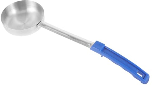 WEKADRIN Cuchara para Salsa Pizza Acero Inoxidable Cucharon Porciones Plana para Servir Postres Ensaladas Cocina Restaurante