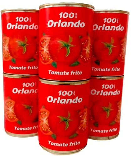 Orlando - Tomate frito clsico, 400 g - [Pack de 12]