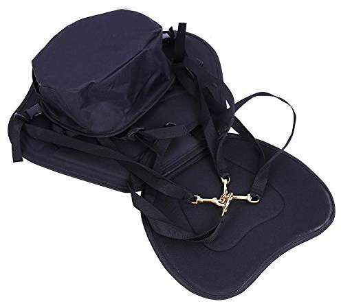 Padded Kayak Sitz, Komfortabler Bootssitz mit Rckenlehne und Abnehmbarer Tasche, Kanu Sitzkissen fr Fischer, Angler und Outdoor-Abenteuer