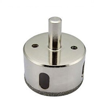 Vetrineinrete® Sega a tazza diamantate per forare piastrelle ceramica marmo vetro ardesia punta rivestimento diamante fresa per trapano diametro 45 o 60 mm 92238 (Diametro 45 mm) C38