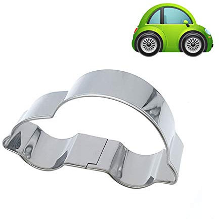 DUBENS Keks Form Bakeware Fondant Kuchen Form DIY Zucker Handwerk 3D Gebäck Cookie Cutter backen Werkzeuge (Auto)