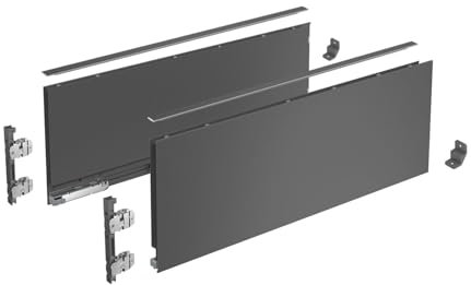 AvanTech YOU Set Zarge, Höhe 187 mm x NL 500 mm, anthrazit, links und rechts_Artikel _ 9255347