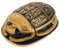 HOMSFOU Escarabajo de resina Escarabajo Egipcio Escarabajo Escarabajo Escarabajo Egipcio Adorno de Mesa Modelo de Insecto Esculturas Antiguas para Oficina en el Hogar Decoración Coleccionable