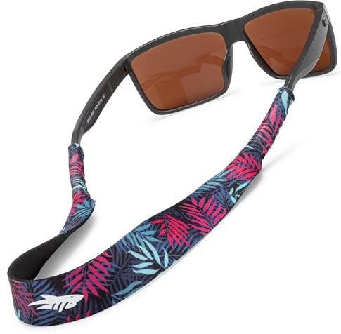 Pilotfish Schwimmendes Sonnenbrillenband, hochwertiger, leichter Neopren-Brillenhalter, perfekte Größe für Männer und Frauen