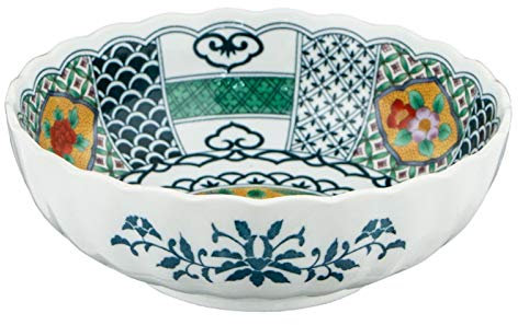 keramikschale Ramen Schüssel Ramen-Schüssel Japaner-Stil Keramik Suppe Schüssel Palast Wind Vintage Grüne Farbe Mandarin Entenmuster Handelsreizschale Home Tabelle Große Schüssel