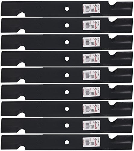 Rotary 3434 Mower Blades for Bobcat Ferris Scag Snapper 21” Length 2-1/2” Width .204” Thickness 5/8” Center Hole Fits 61in. Deck