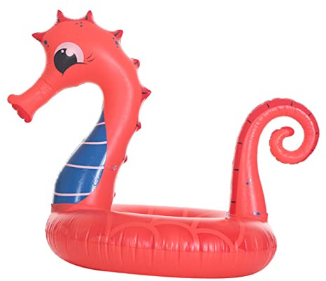 Toyvian Aufblasbarer Schwimmring für Erwachsene Bunter Pool und Strandring Einfach Aufzupumpen Langlebiges Material für See und Badewanne
