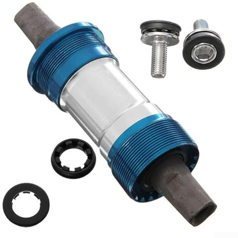 Movimento centrale per bicicletta, con cuscinetti sigillati, design conico quadrato, larghezza guscio 68 mm (68 x 127,5 mm)