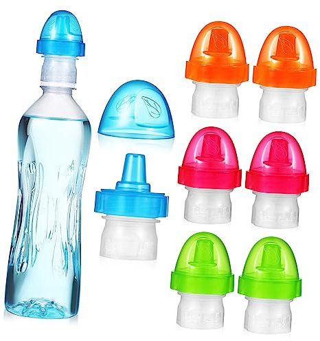 AUTSUPPL 8-teilige Babyflaschenhüllen Getränkeflaschendeckel Silikon-wasserflaschendeckel Dosenhüllen Für Kleinkinder