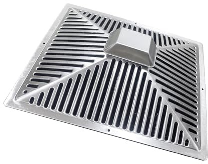 DimyFew Range Hood Grease Filter Mesh Cover for Kitchen Commercial, 40x40cm