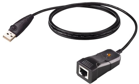 ATEN UC232BF - Adaptador de consola USB a RJ-45 (RS-232) (FTDI), 1,2 m