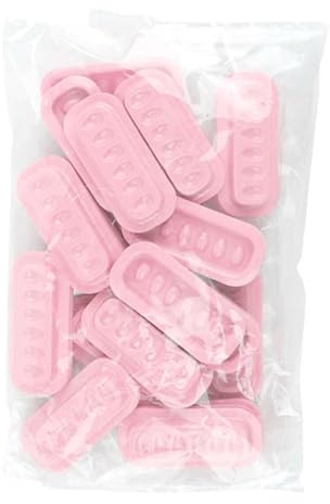 Lot de 100 supports de colle à cils en silicone Accessoires pour maquilleurs et extensions de cils