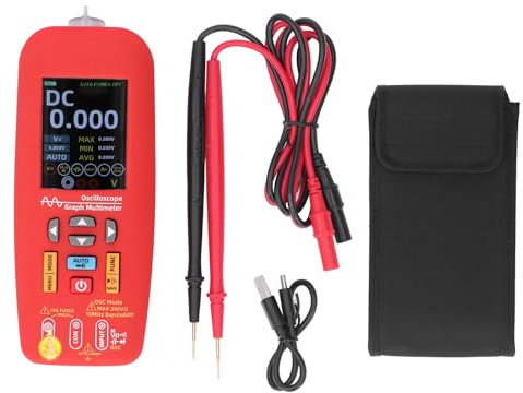 Digital Oscilloscope Multimeter Color Screen Tester Handheld Tester for Automotive Equipment Maintenance