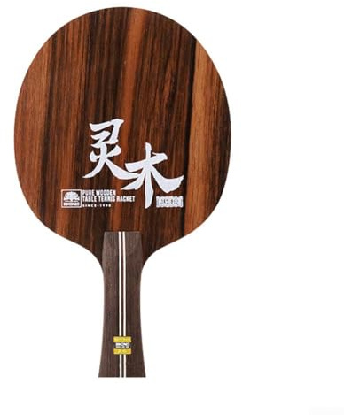 Racchetta professionale da ping pong a 7 strati in legno per allenamento e competizione, con manico lungo, 255 mm (manico lungo)