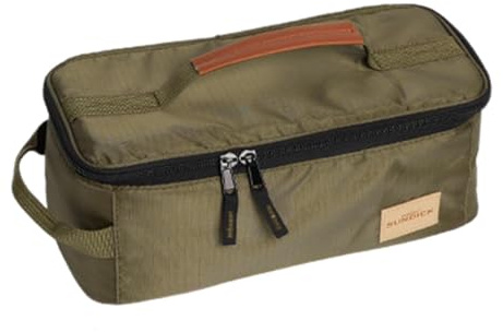 Borsa da picnic all'aperto – Organizer da campeggio – Borsa portatile per utensili | Ampia categoria porta stanza, comoda maniglia compatta per utensili da cucina per barbecue
