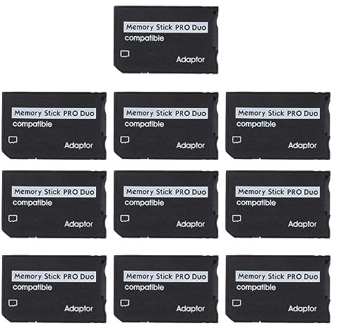 Kalttoy Mirco - Adattatore SD per memory stick, convertitore Mirco SD TF a MS Card, colore: Nero